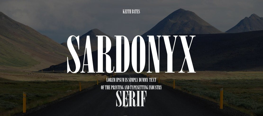 Sardonyx Font