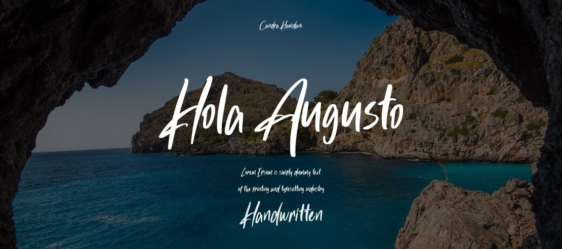 Hola Augusto Font