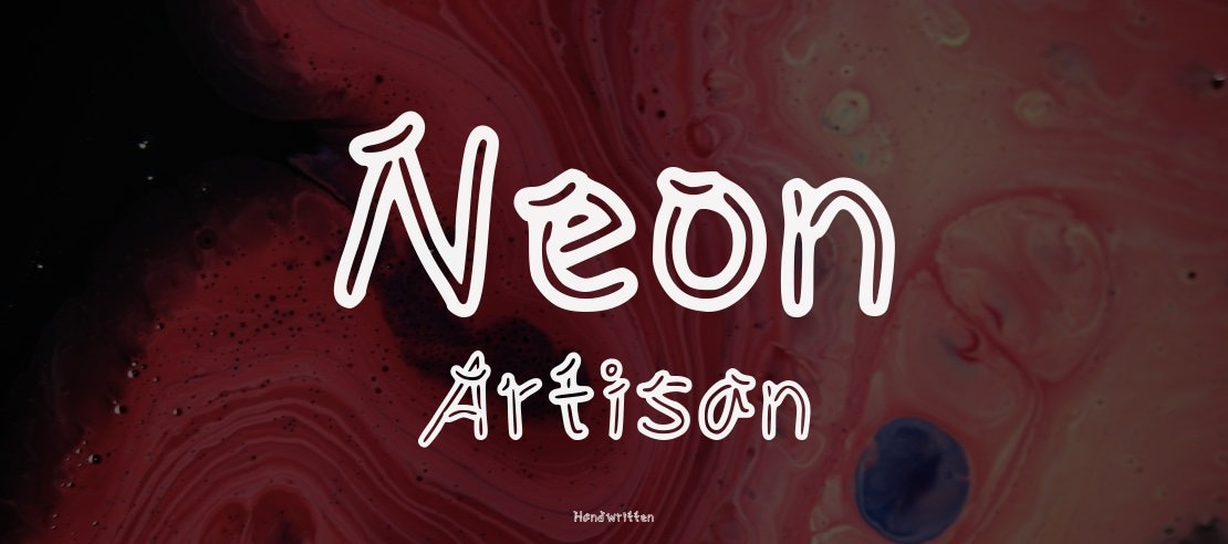 Neon Artisan Font