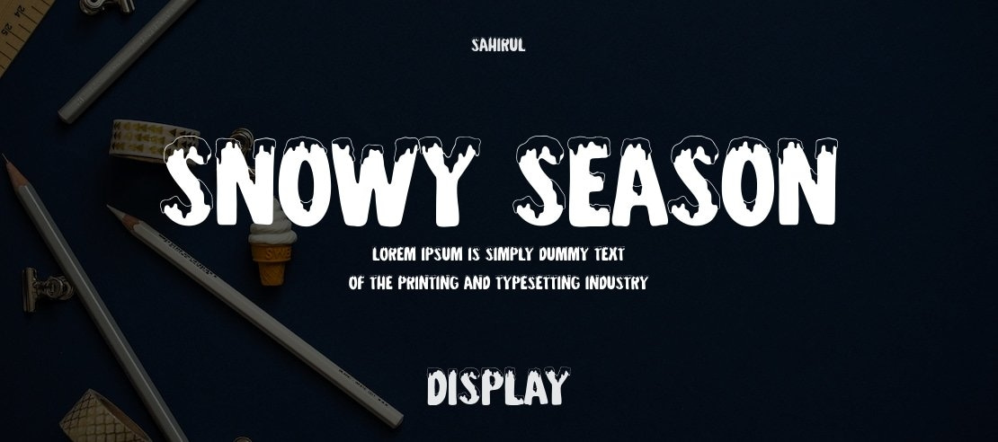 Snowy Season Font