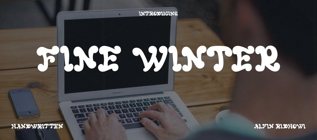 FINE WINTER Font