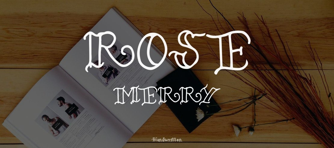 ROSE MERRY Font