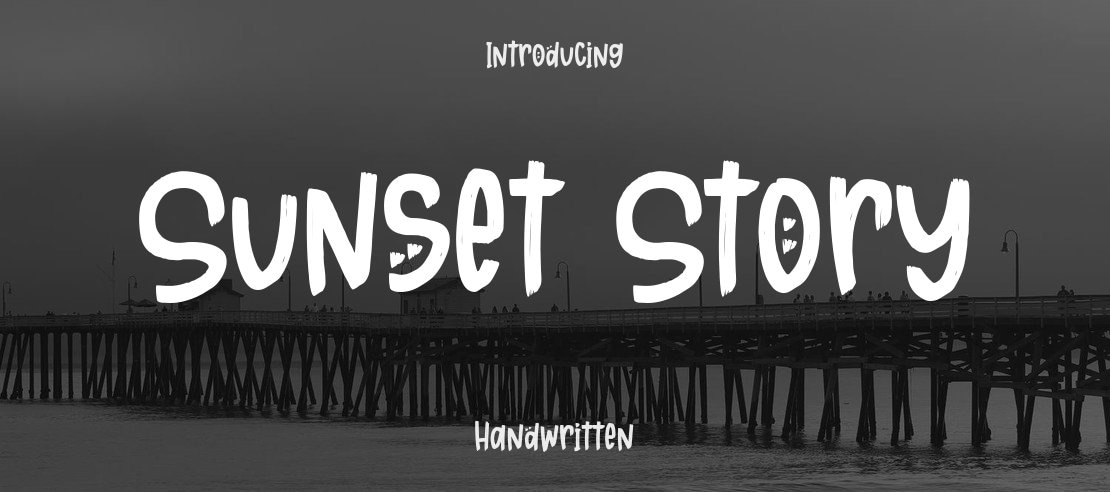 Sunset Story Font