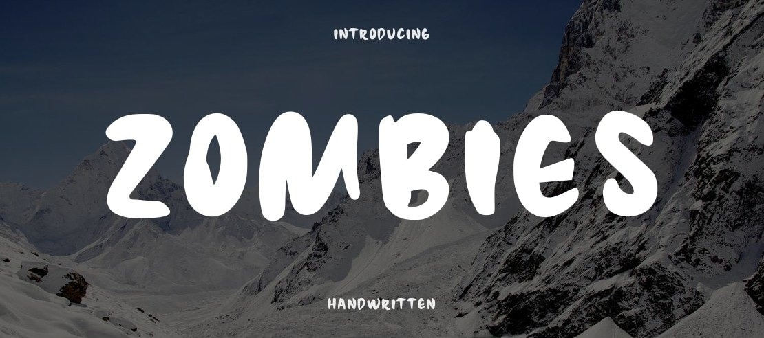 Zombies Font