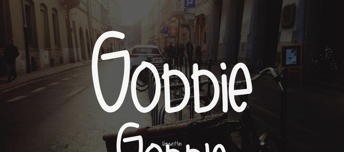 Gobbie Gobble Font