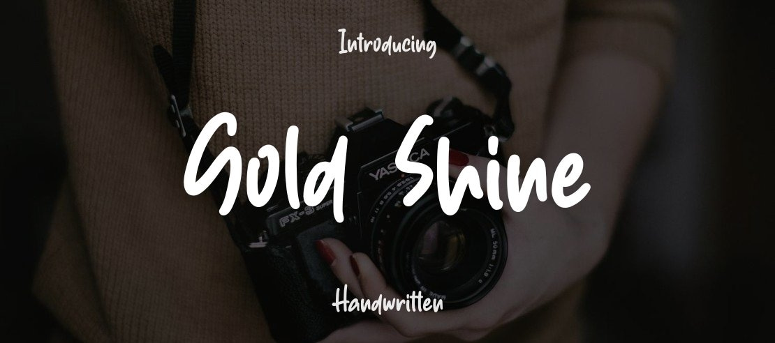 Gold Shine Font