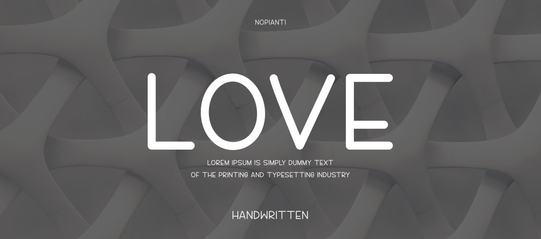 Love Font Family