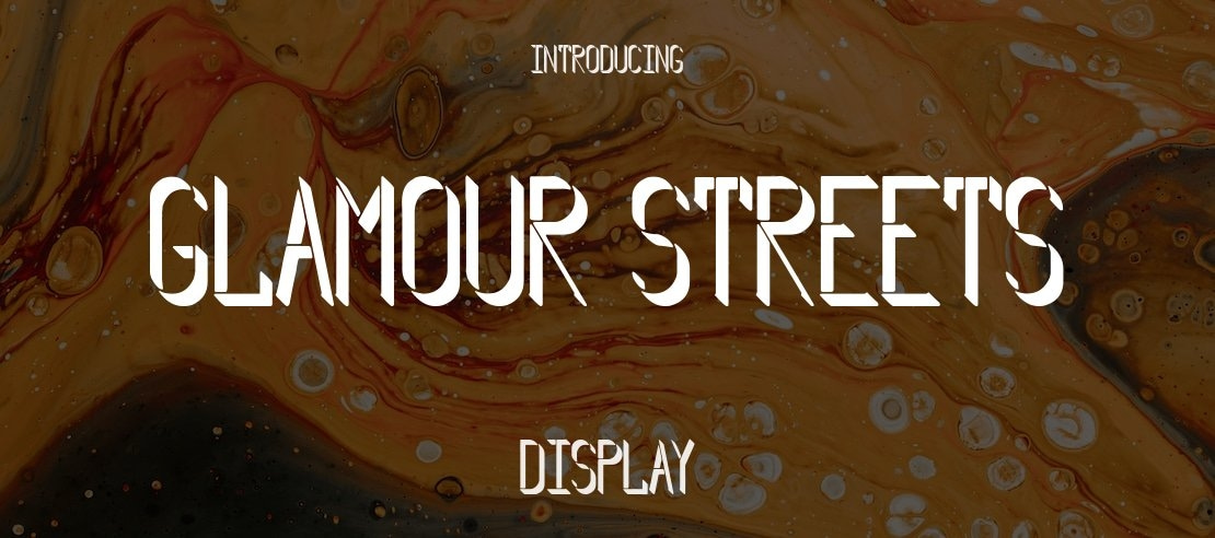 Glamour Streets Font