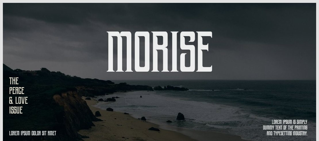 morise Font