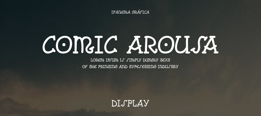 Comic Arousa Font