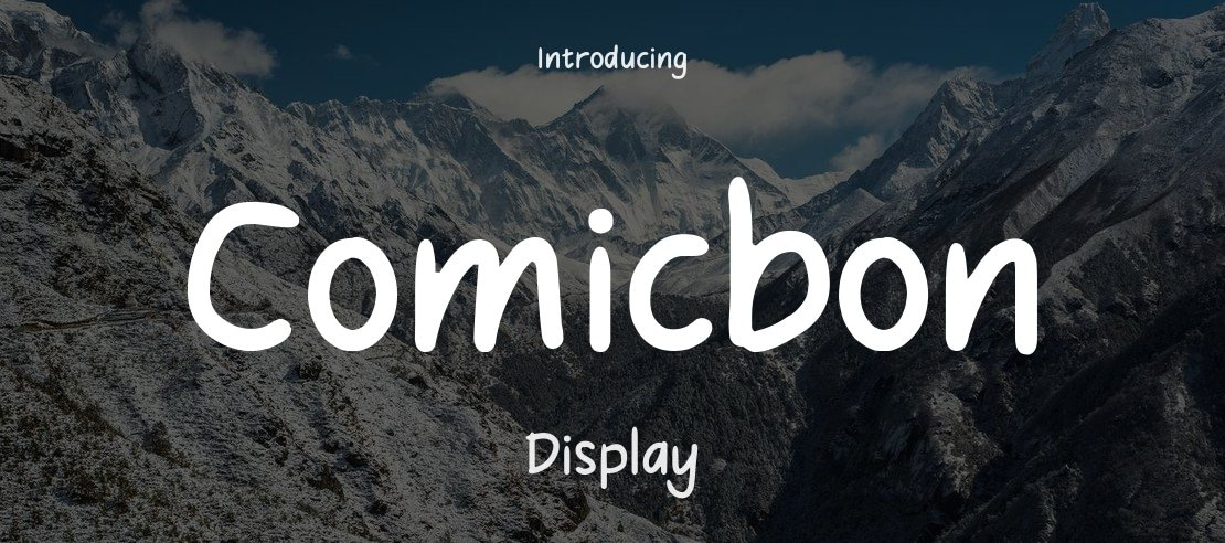 Comicbon Font