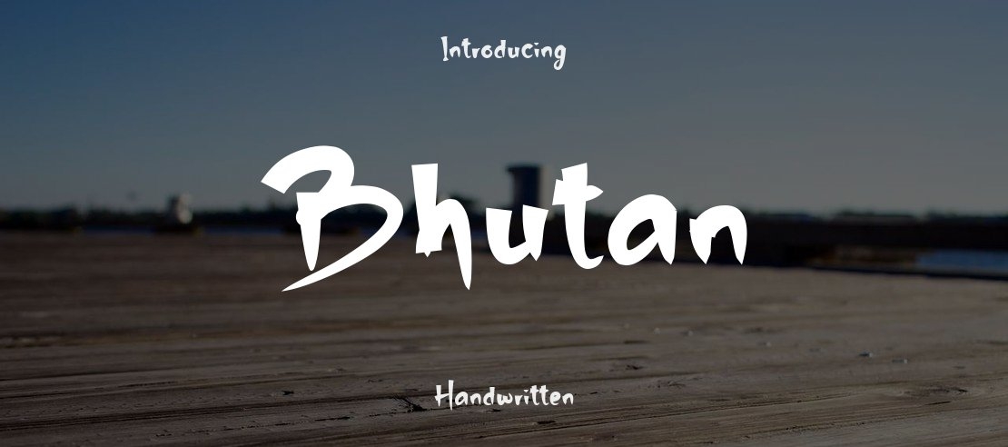 Bhutan Font Family