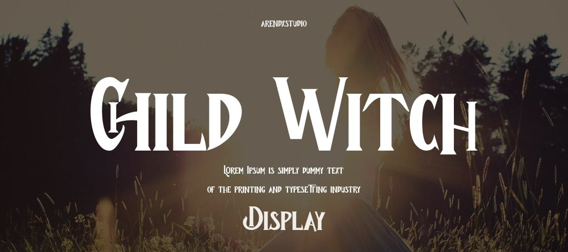 Child Witch Font