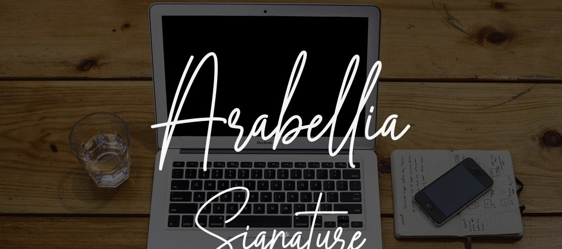 Arabellia Signature Font
