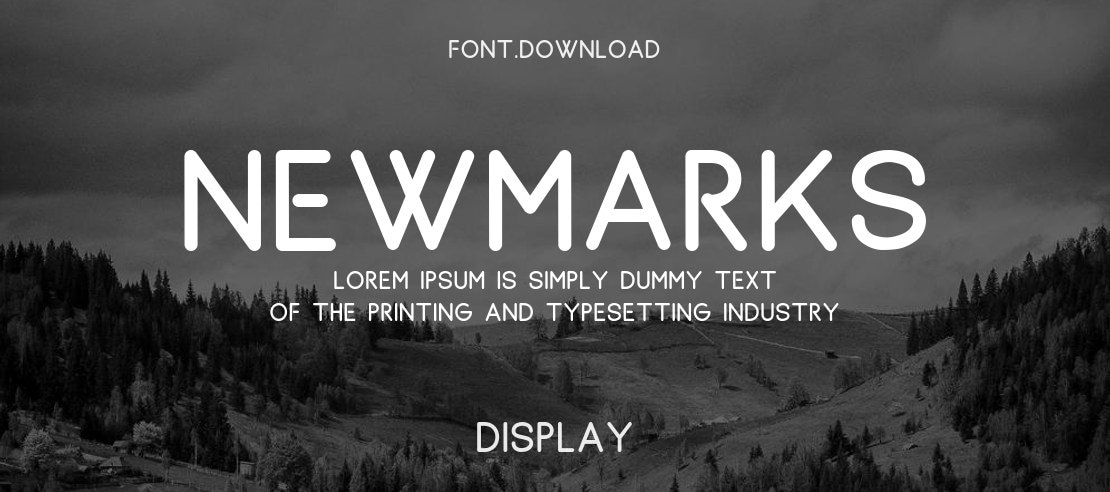 newmarks Font Family