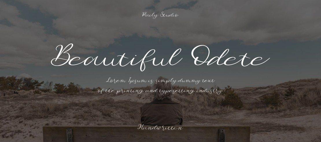 Beautiful Odete Font