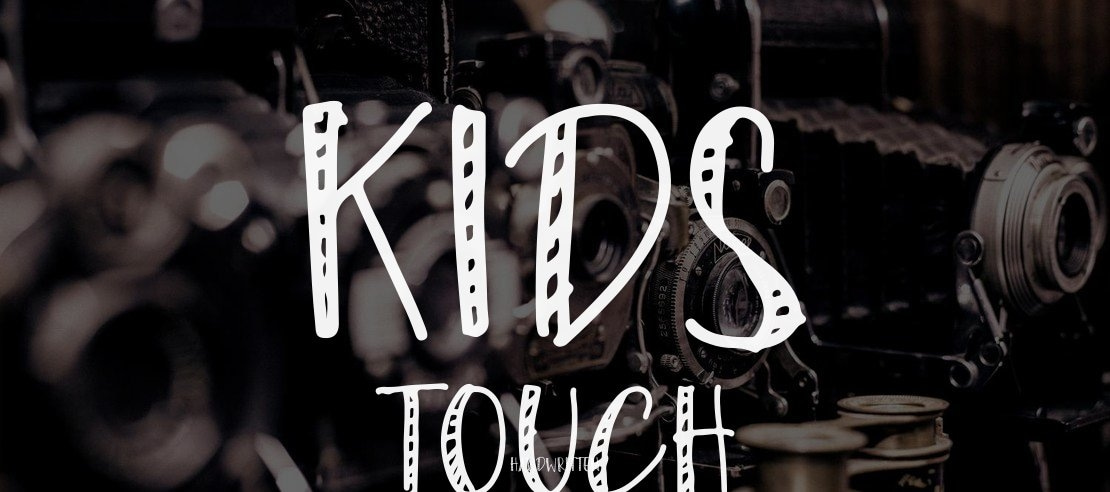 Kids Touch Font