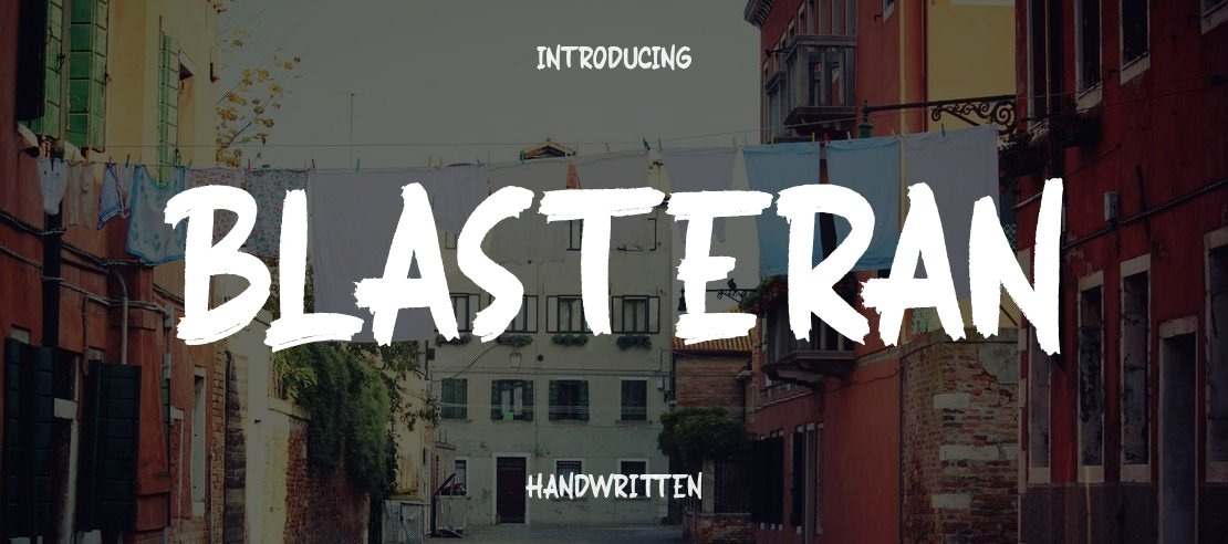 BLASTERAN Font