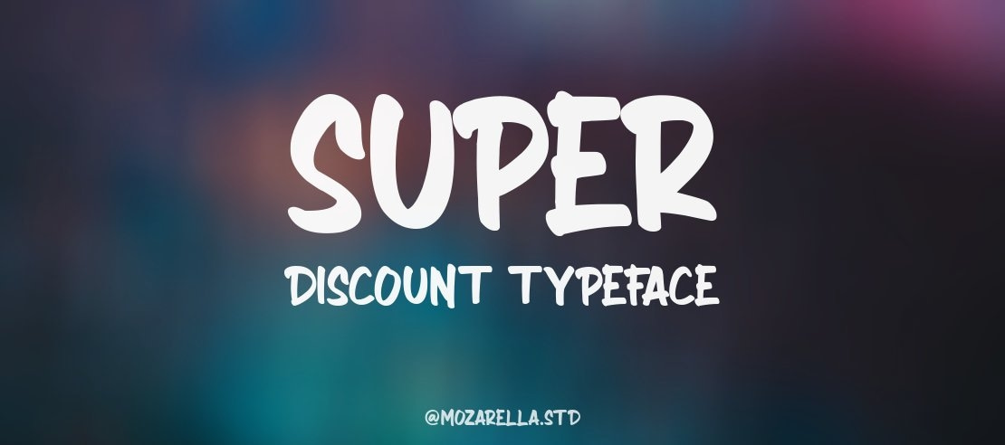 SUPER DISCOUNT Font