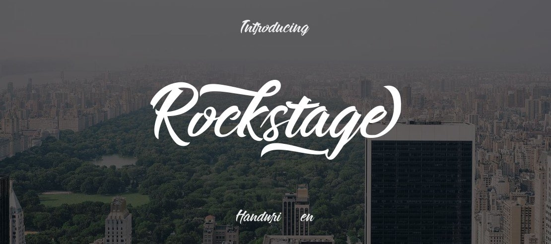 Rockstage Font