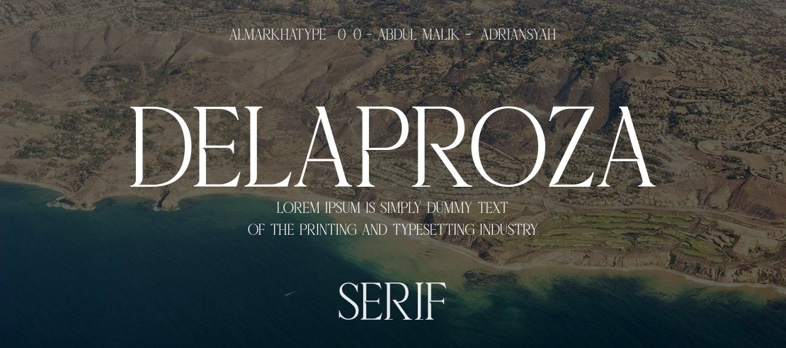 Delaproza Font