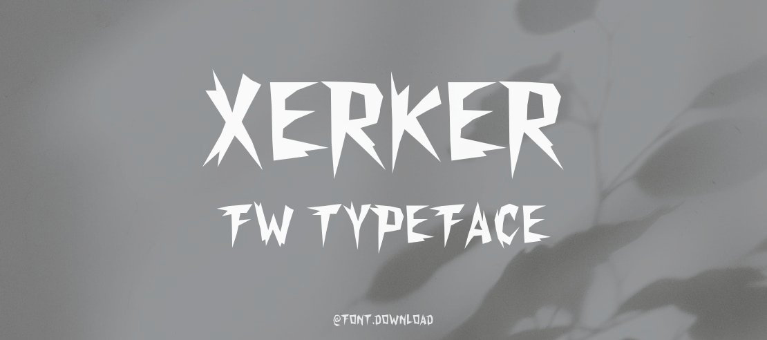 Xerker FW Font