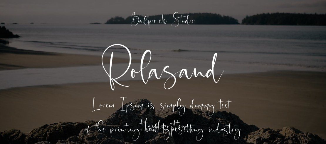 Rolasand Font