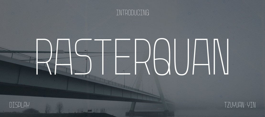 Rasterquan Font Family