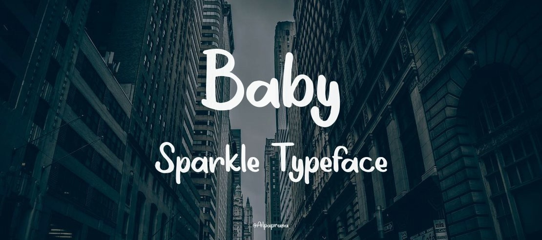 Baby Sparkle Font