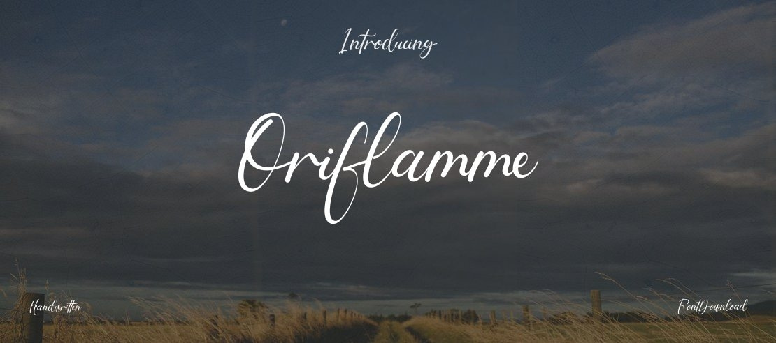 Oriflamme Font