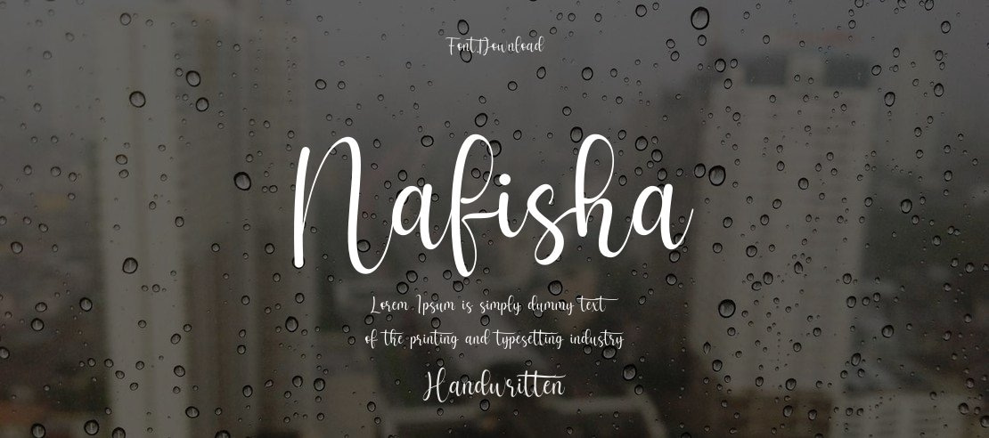 Nafisha Font