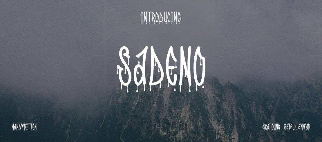 Sadeno Font