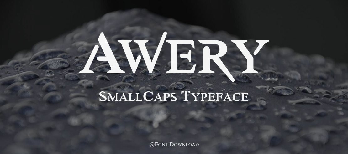 Awery SmallCaps Font Family
