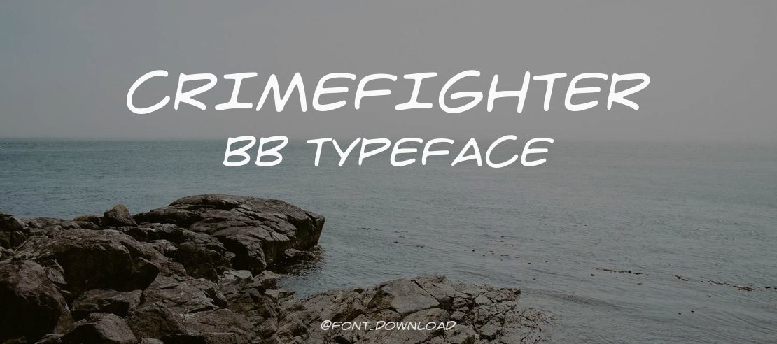 CrimeFighter BB Font Family