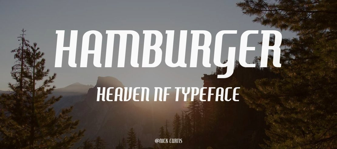 Hamburger Heaven NF Font