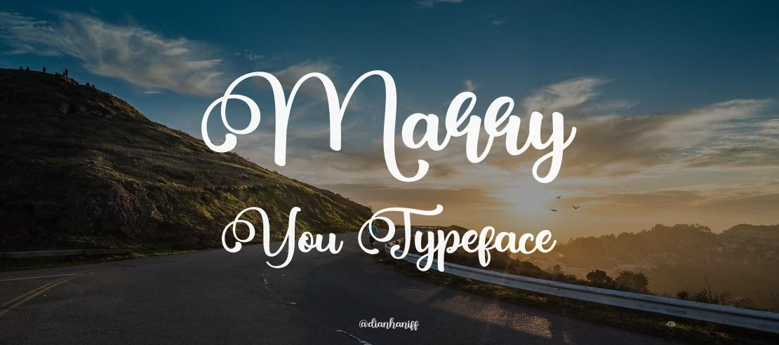 Marry You Font