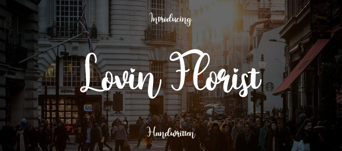 Lovin Florist Font