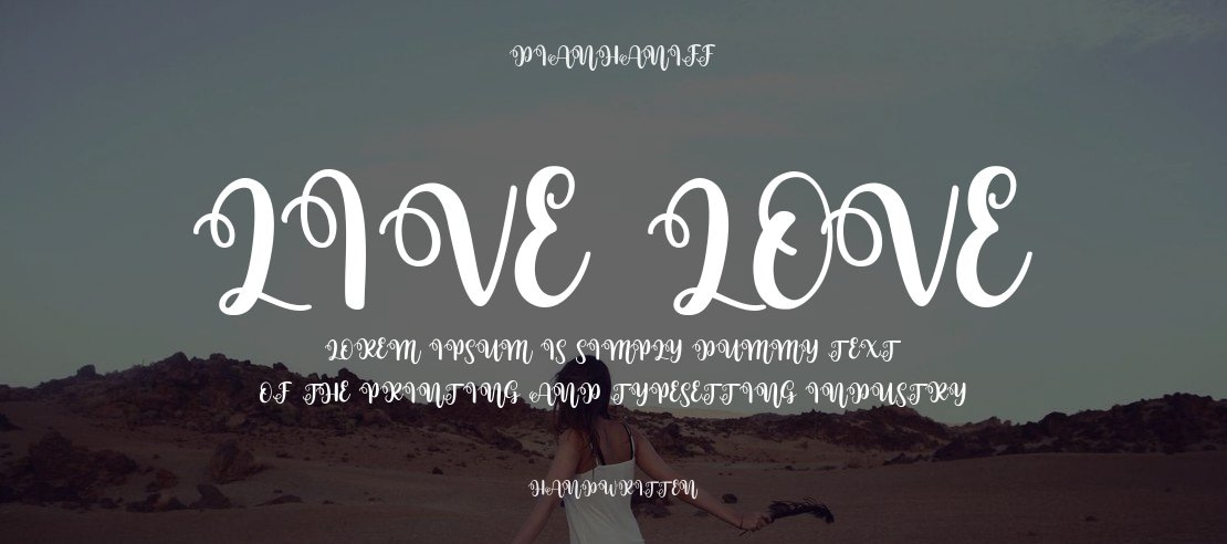 live love Font