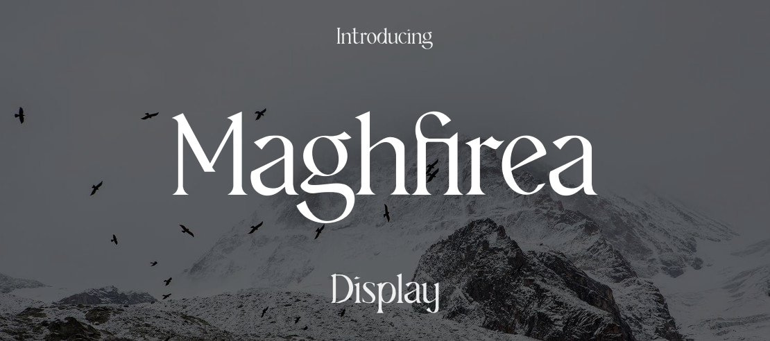 Maghfirea Font