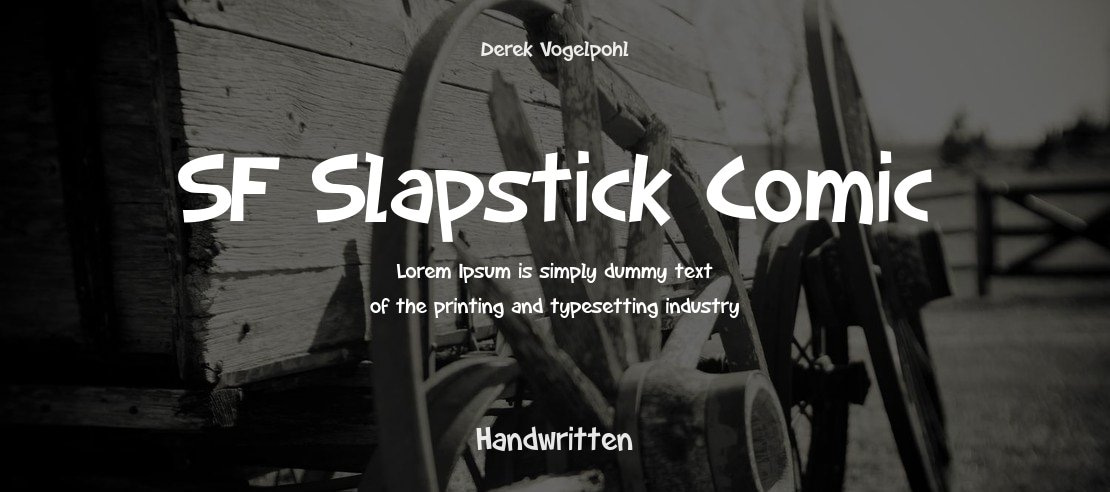 SF Slapstick Comic Font Family