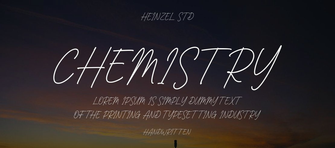 Chemistry Font