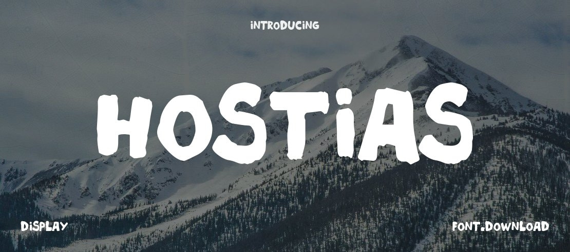 Hostias Font Family