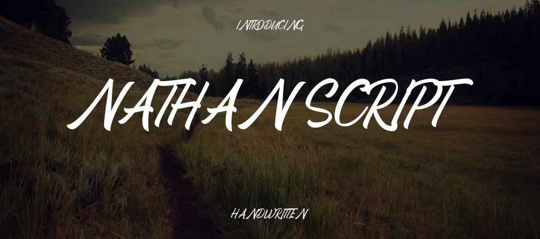 Nathan Script Font