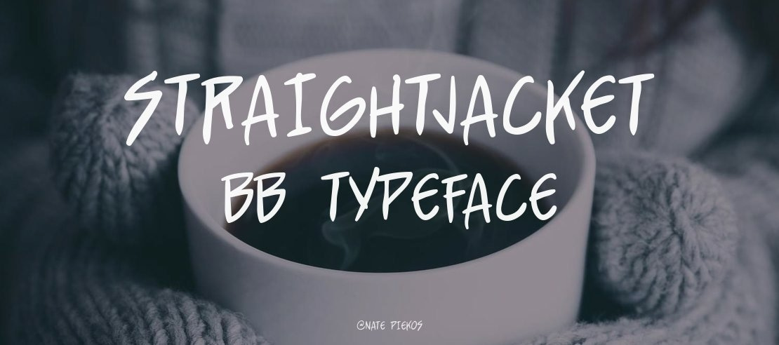 StraightJacket BB Font Family