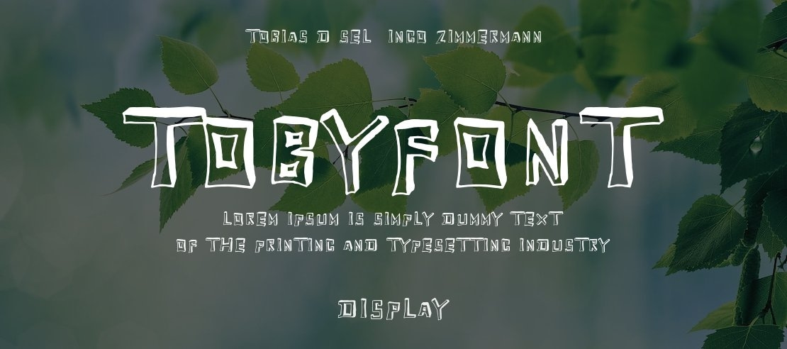 TobyFont Font Family