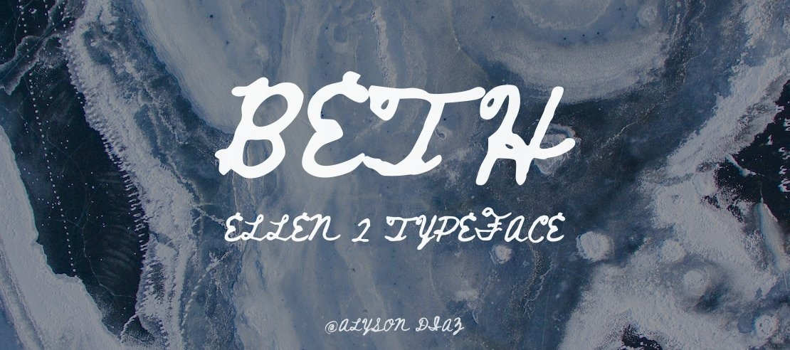 Beth Ellen 2 Font