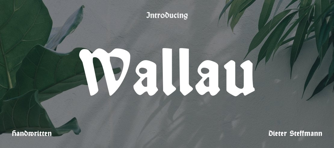 Wallau Font Family