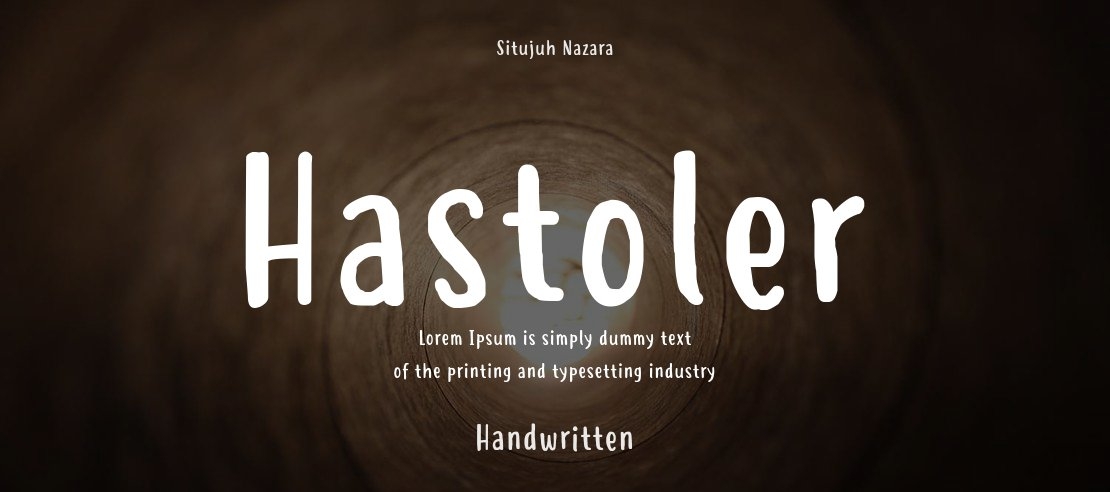 Hastoler Font Family