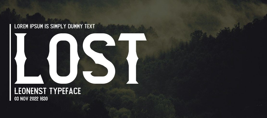 Lost Leonenst Font Family