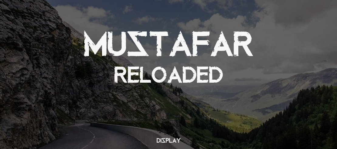 Mustafar Reloaded Font